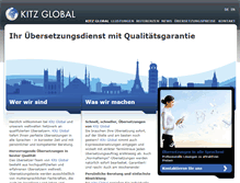 Tablet Screenshot of kitz-global.at